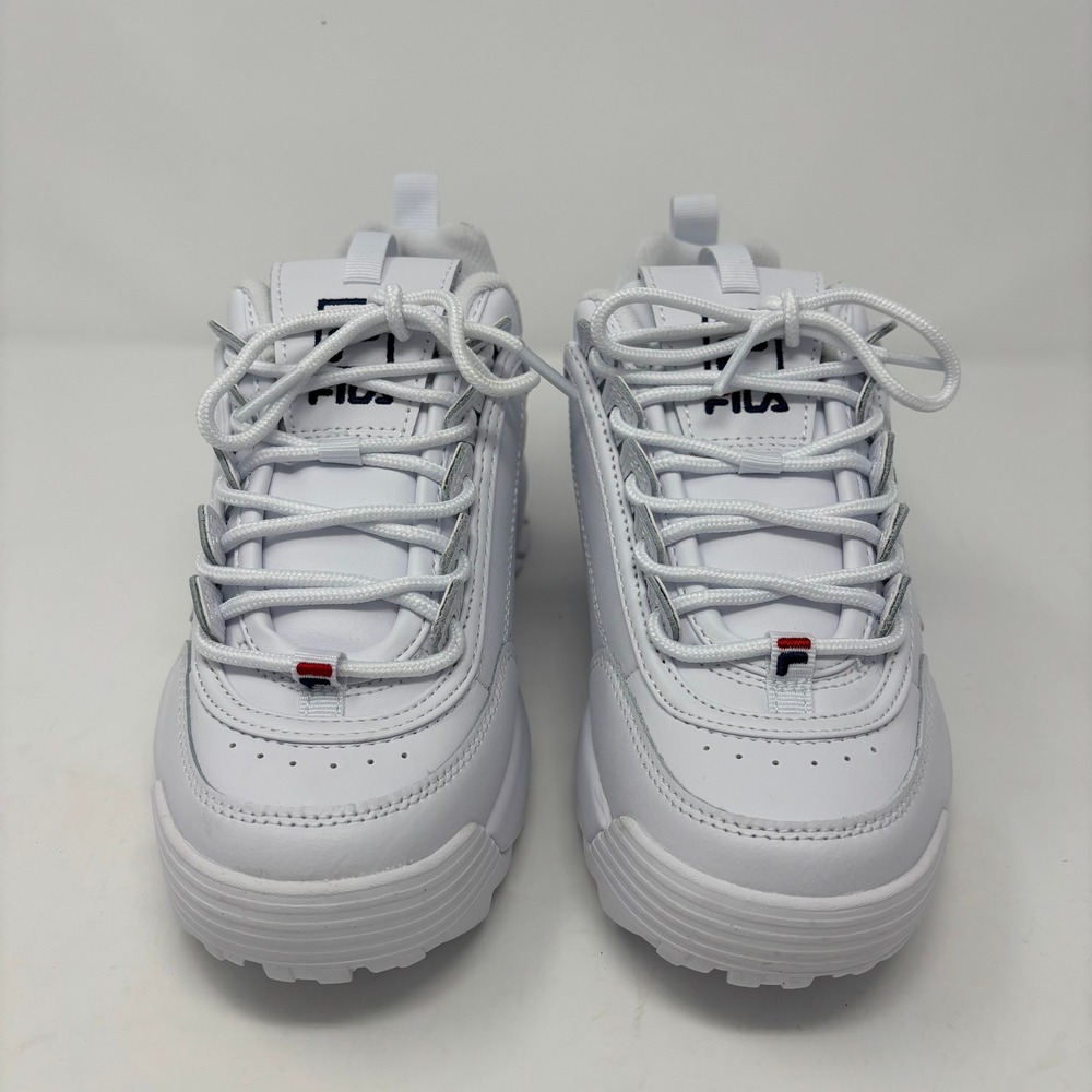 Fila Disruptor 2 Women's White Chunky Platform Sneakers Athletic Shoes Size 7.5 - Picture 2 of 6